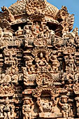 The great Chola temples of Tamil Nadu - The Brihadishwara Temple of Thanjavur. the auxiliary Ganesh shrine.